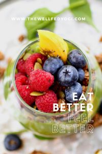 New Year Superfood Parfait, #smoothie #superfood #healthybreakfast #parfait #berries