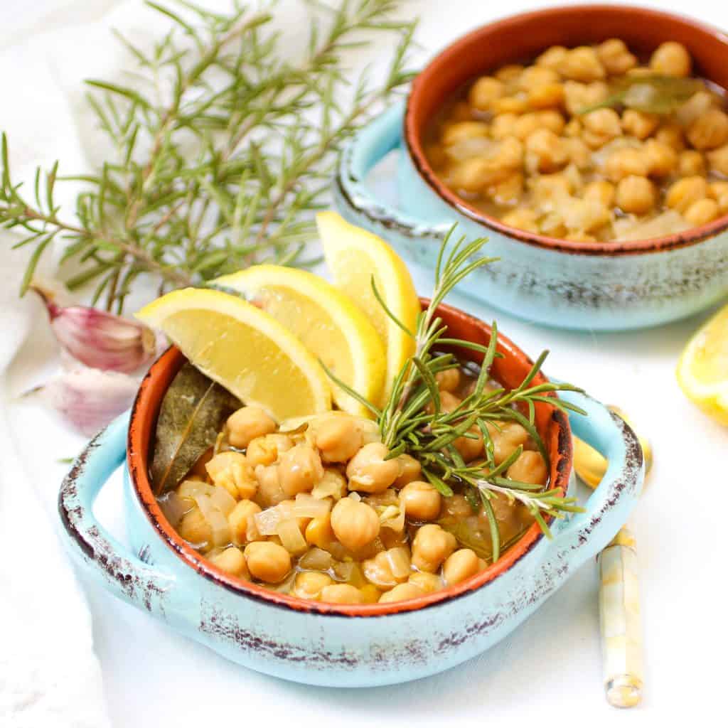 Baked Chickpeas 