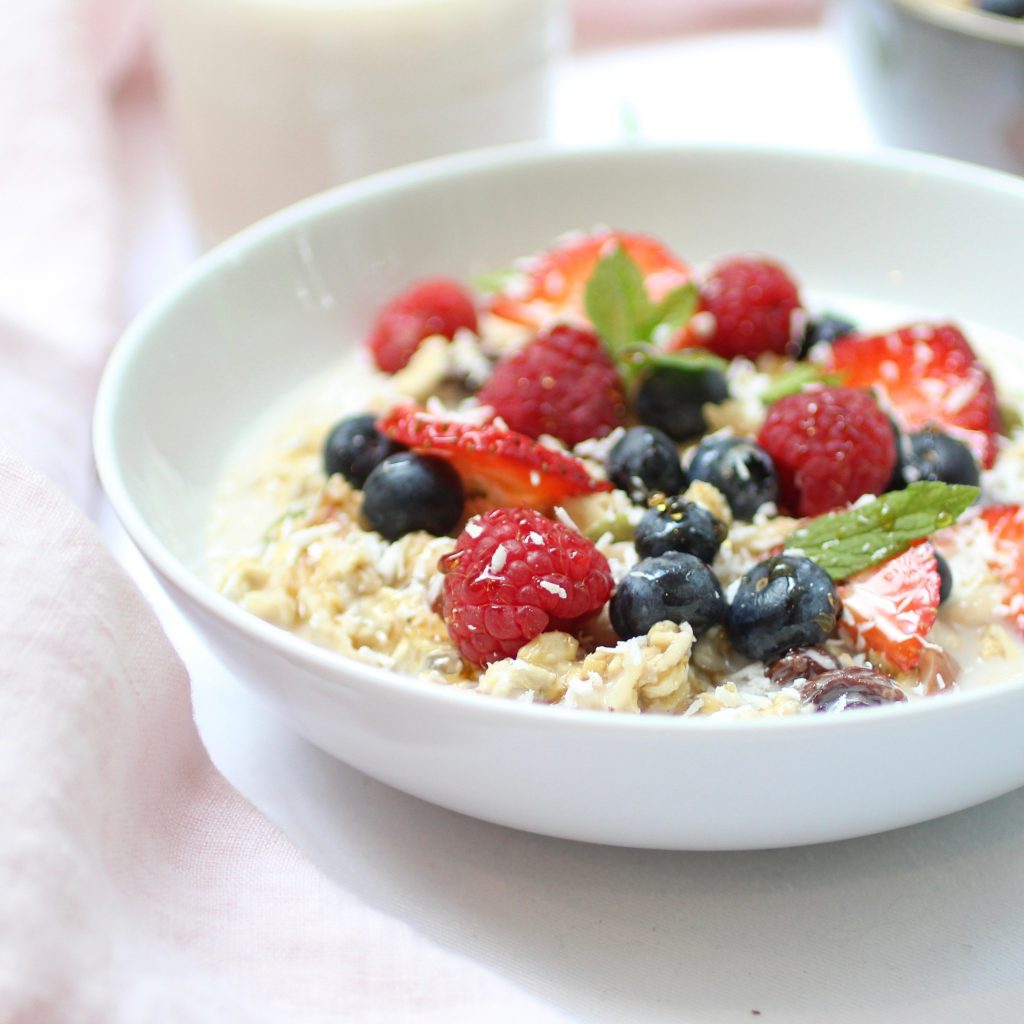 vegan bircher muesli The Well Fed Yogi