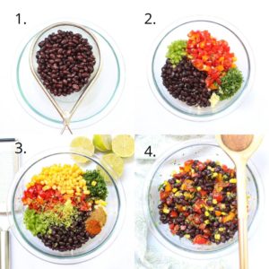 black bean salsa how to