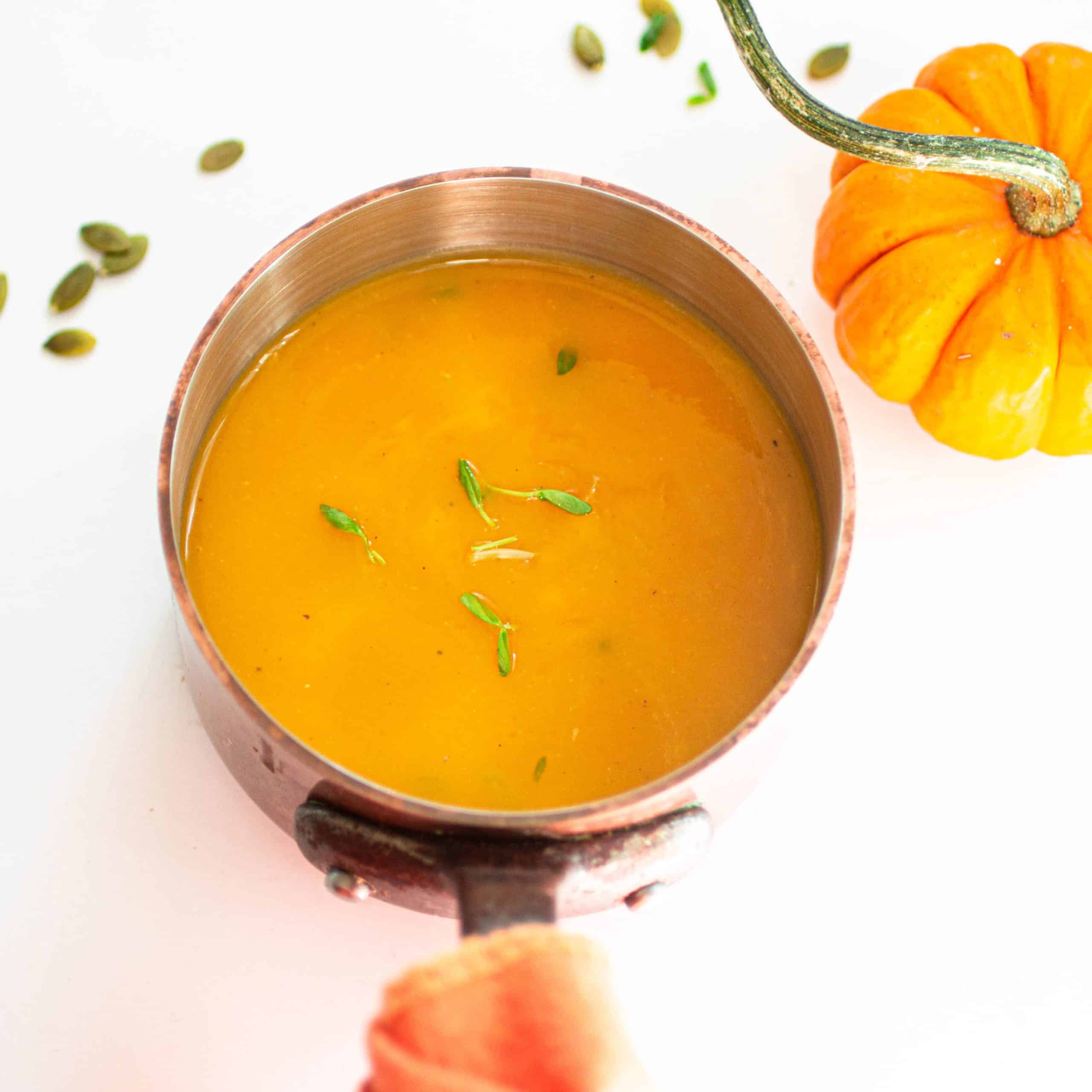 Butternut Squash Soup with Rosemary