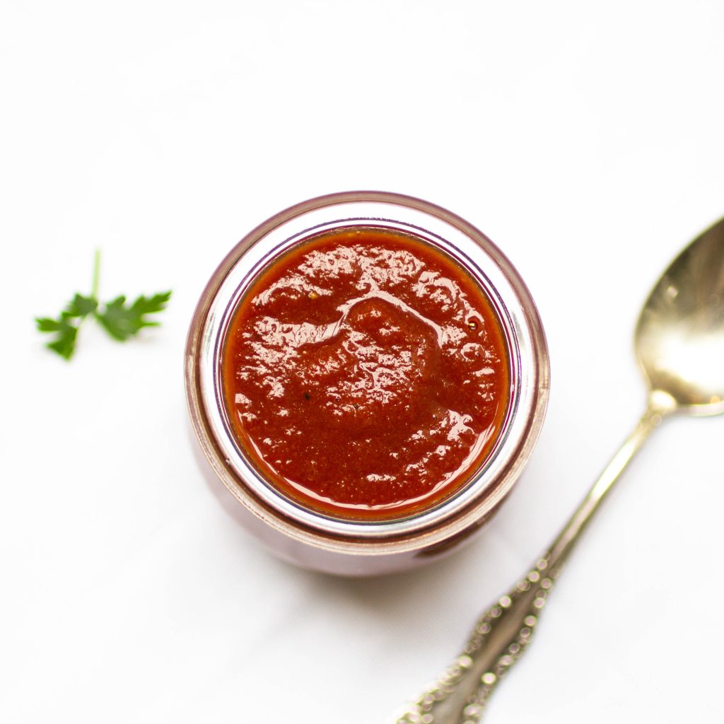 Homemade Vegan BBQ Sauce - The Well Fed Yogi