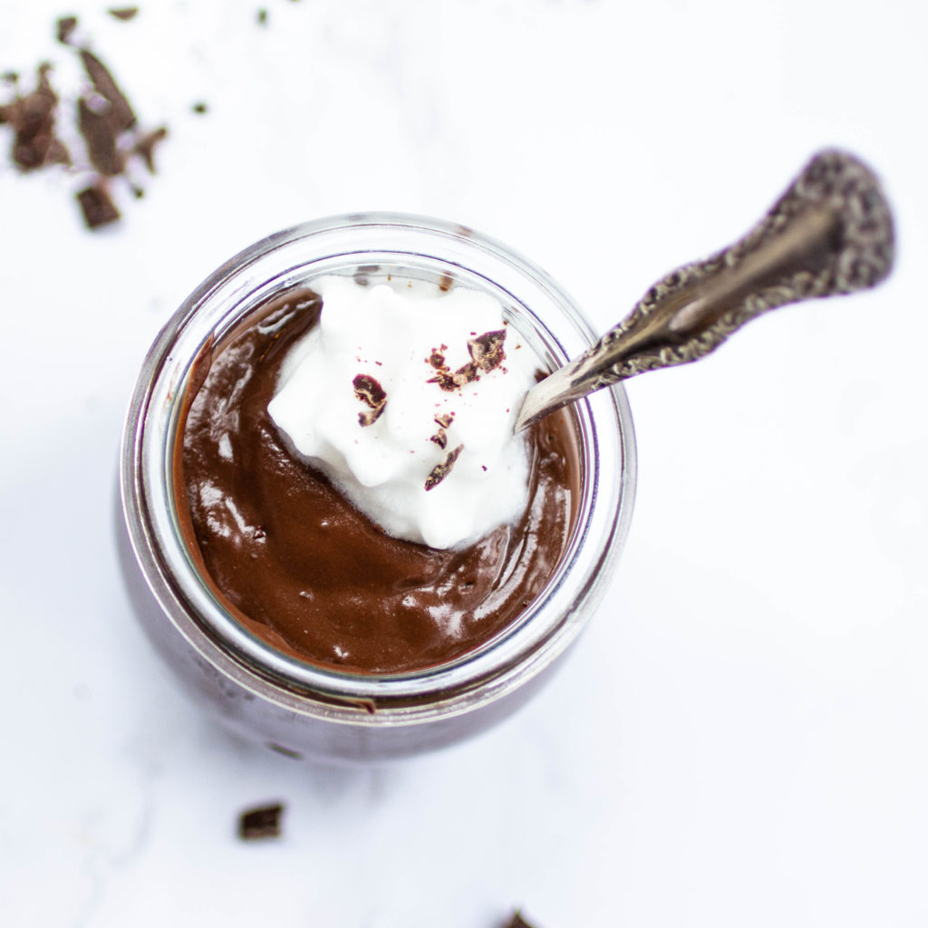 Plant-Based Chocolate Pudding 