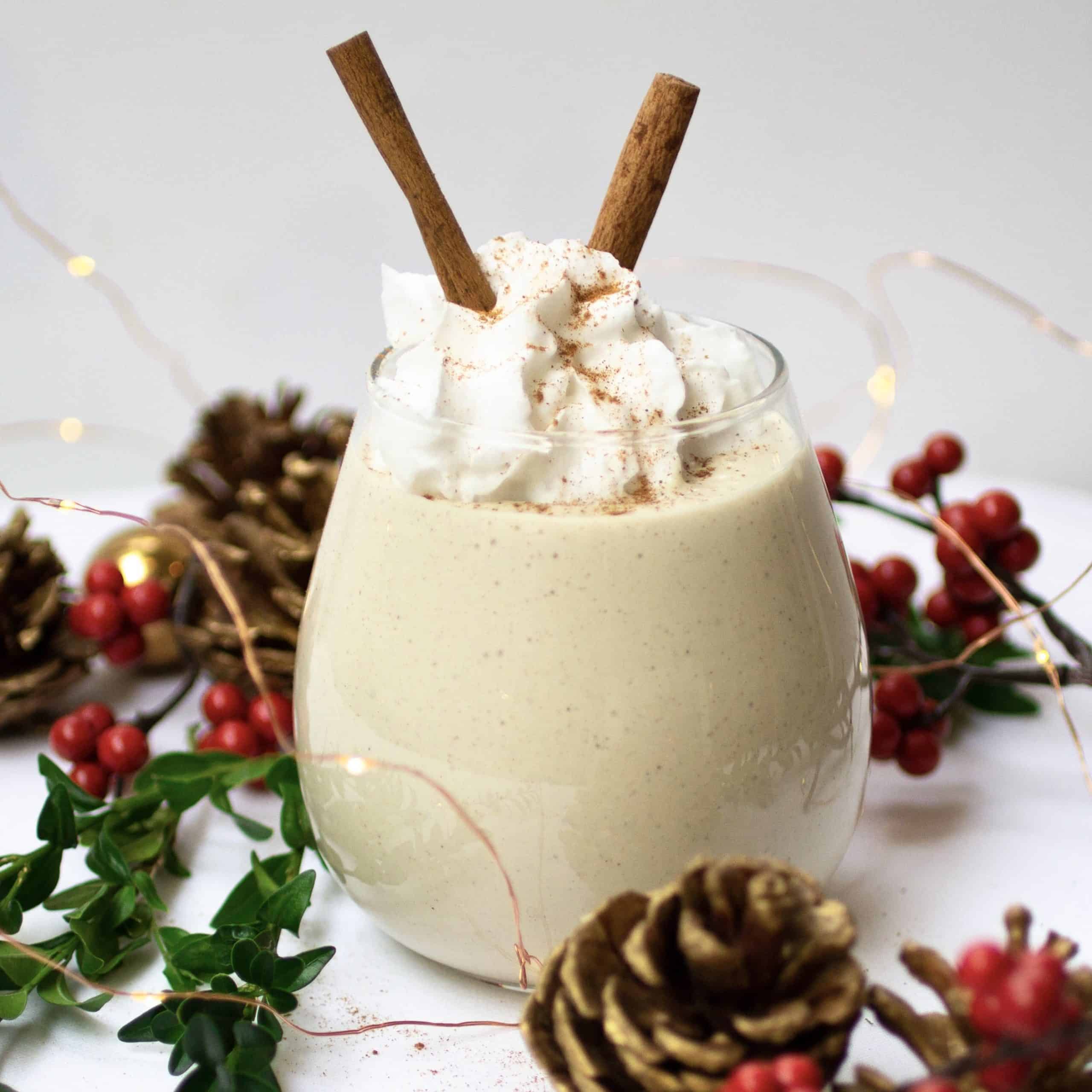 Vegan Eggnog REcipe 2 The Well Fed Yogi