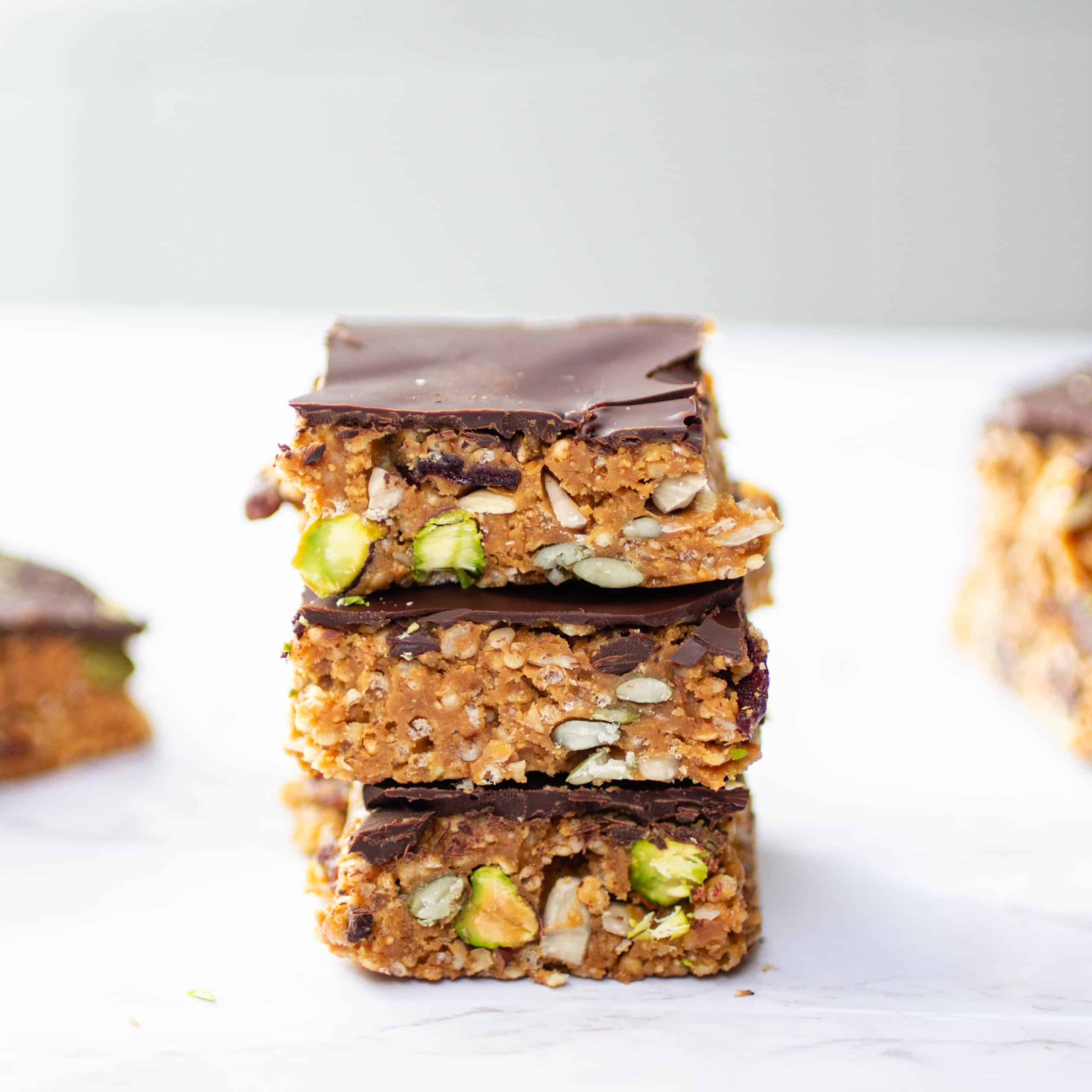 Puffed Quinoa Bars-5 - The Well Fed Yogi