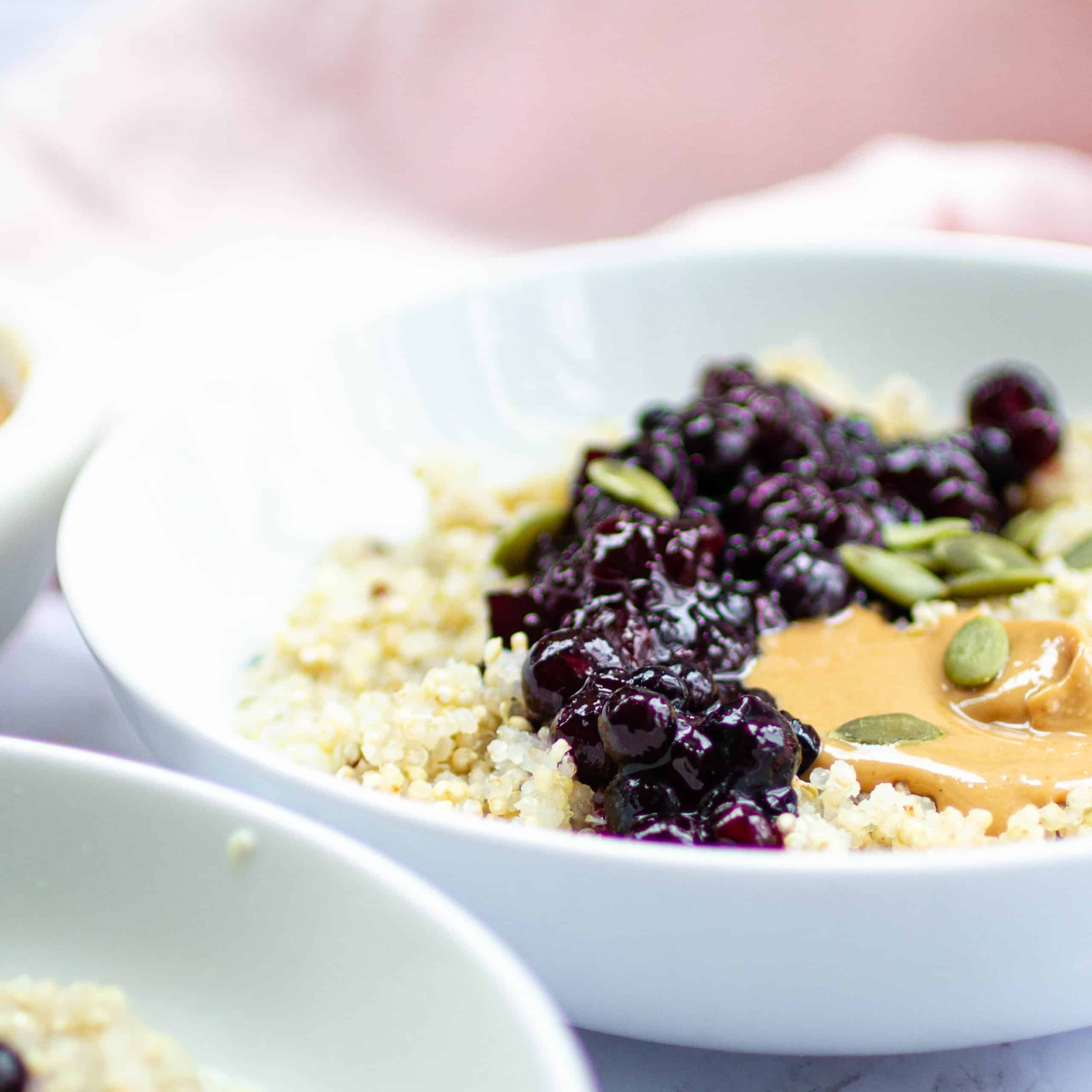 Vegan Quinoa Breakfast Bowl