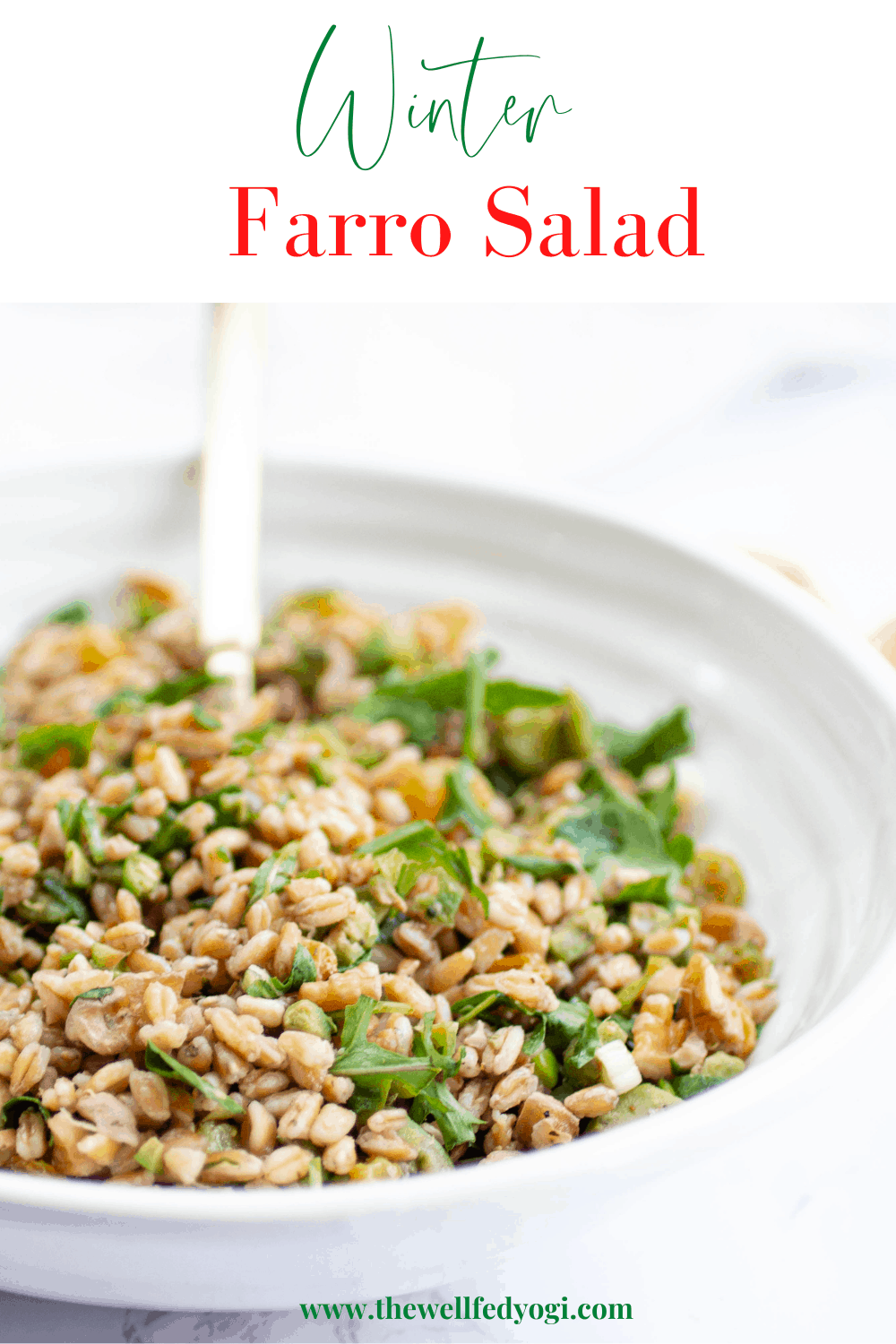 Winter Farro Salad