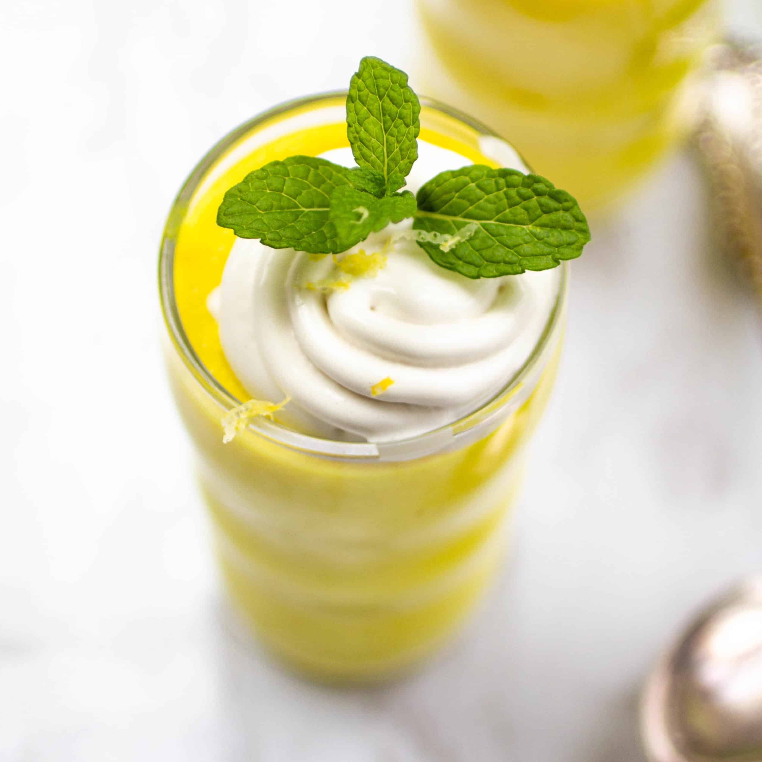 Vegan Lemon Pudding