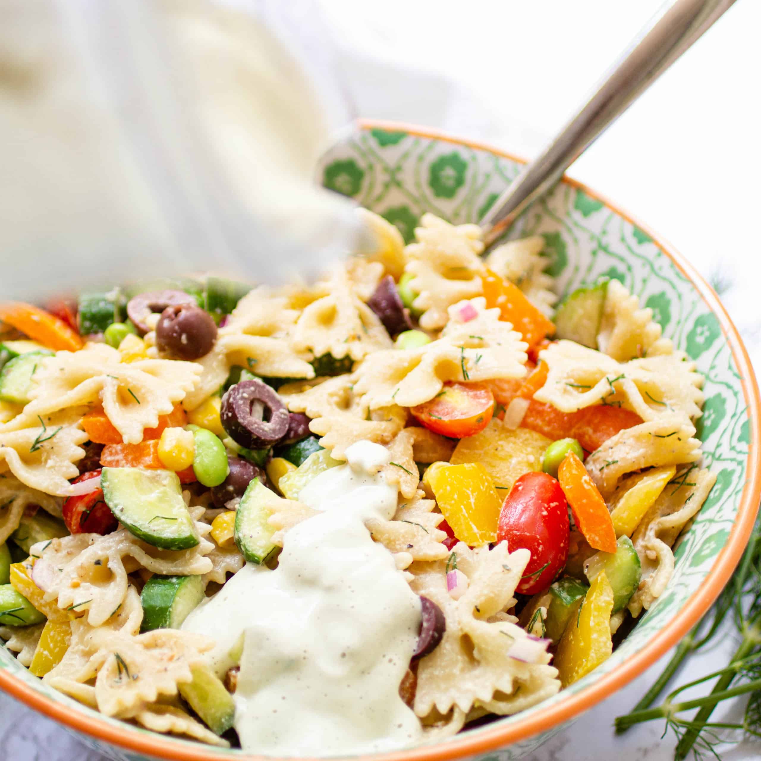 Vegan pasta Salad