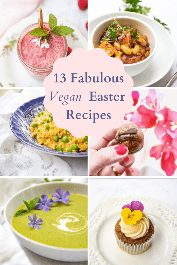 13 Fabulous Vegan Easter RecipesPinterest Pin 