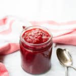 a pot of raspberry Chia Seed Jam