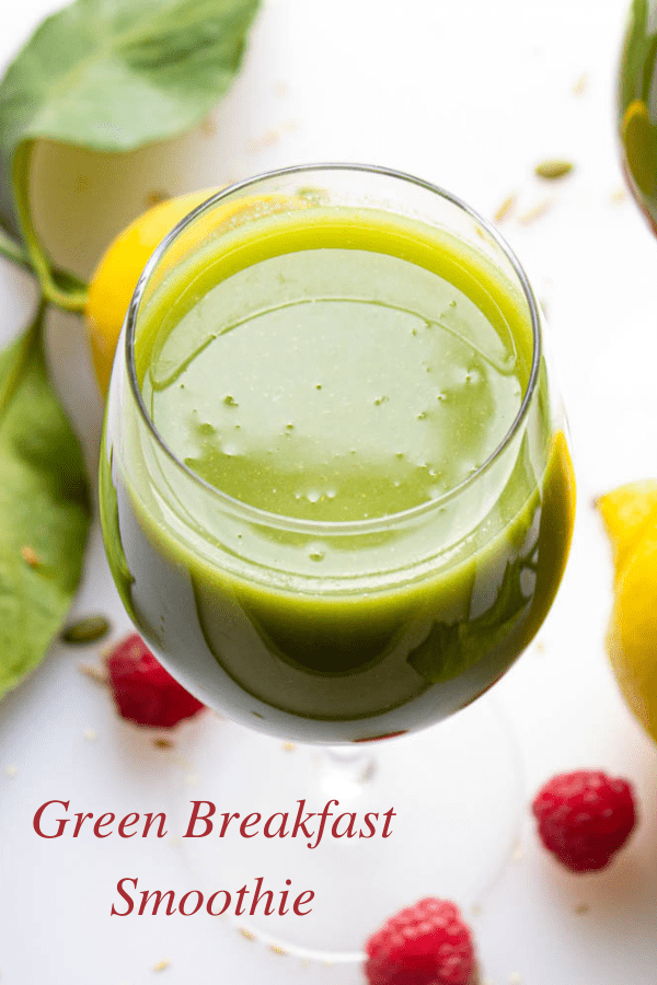 Delicious Green Breakfast Smoothie