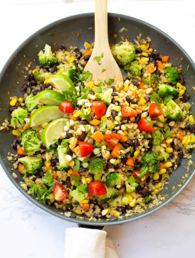 15 Minute Cauliflower Rice