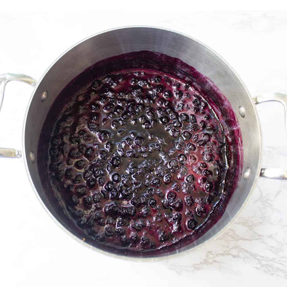 Easy Blueberry Compote 