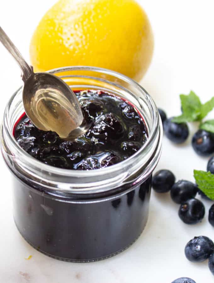 Easy Blueberry Compote