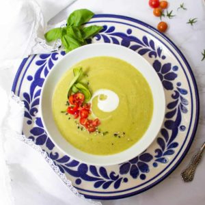 Zucchini and Basil Soup